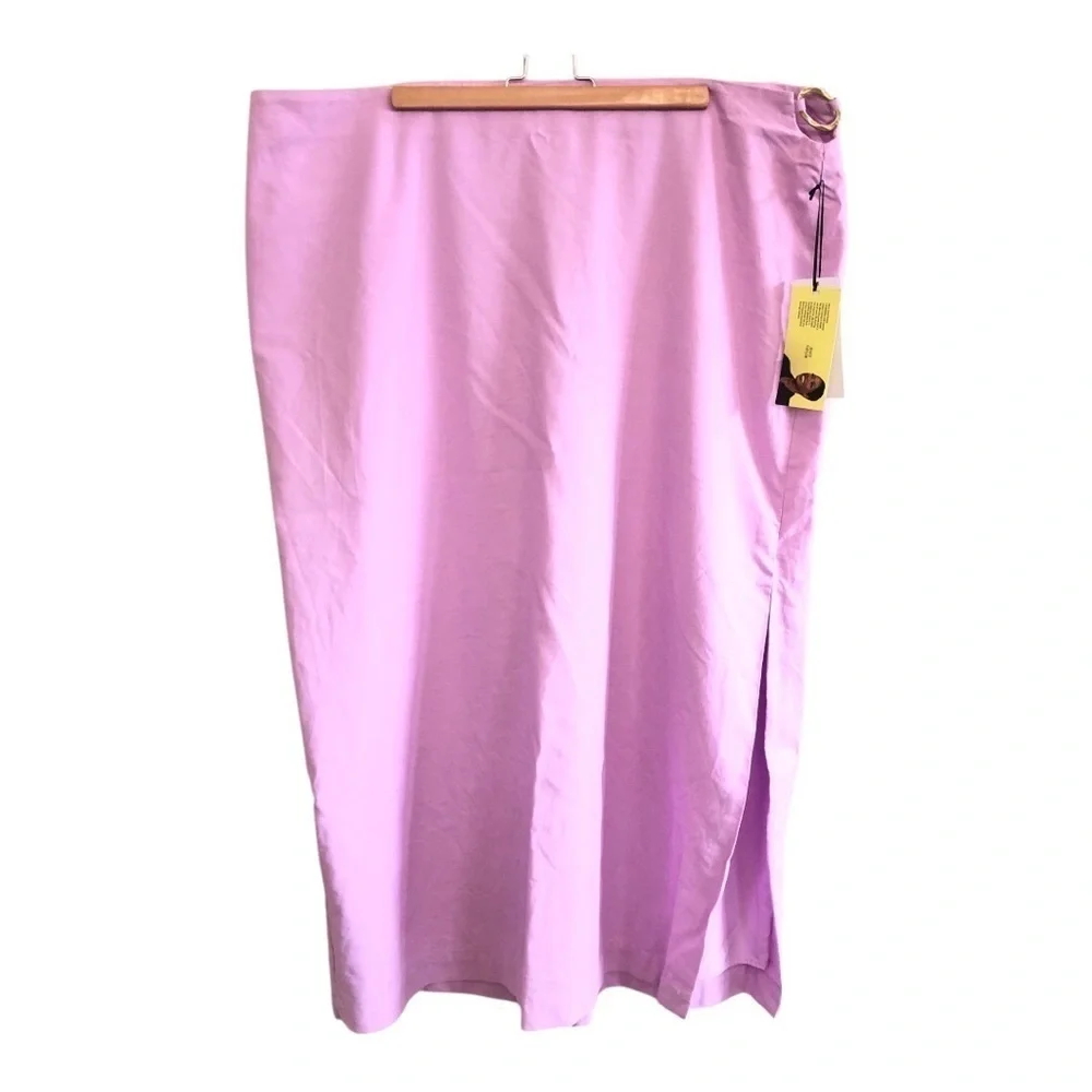 Jenee’ Naylor Future Collective Cutout O Ring Texturized Maxi Skirt Plus Size 22 - Picture 5 of 15